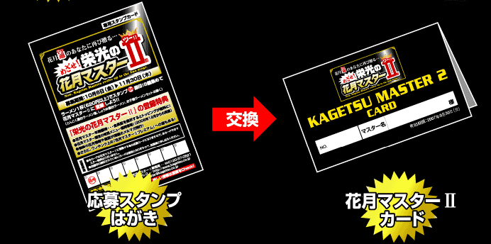 ����X�^���v�n�K�L���Ԍ��}�X�^�[2�J�[�h